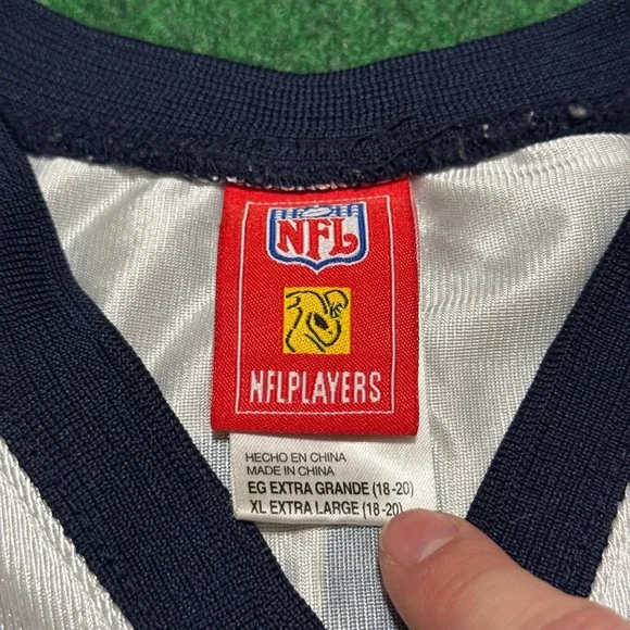 Vintage Y2K Tom Brady New England Patriots Jersey, NFL Football Reebok (Small) - Picture 5 of 9